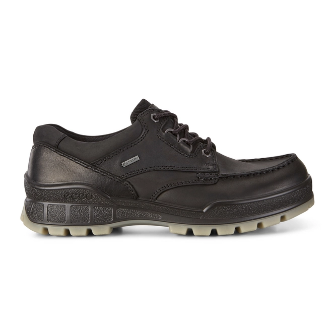 Lace-Up Shoes ECCO Men Track 25 Black Black Pull Up Oil Nubuck