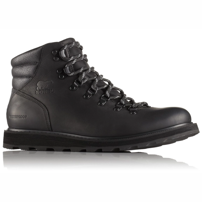 Walking Shoes Sorel Men Madson Hiker Waterproof Black