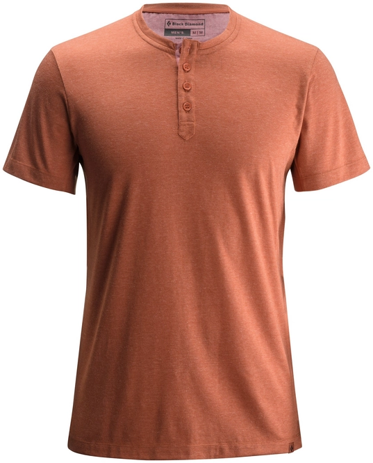 T-Shirt Black Diamond Men Attitude Tee Rust