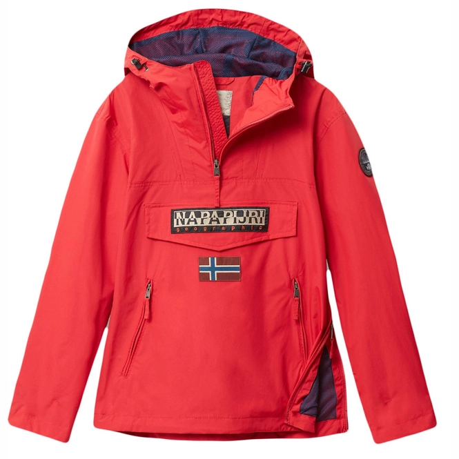 Jacket Napapijri Men Rainforest Summer Pocket True Red