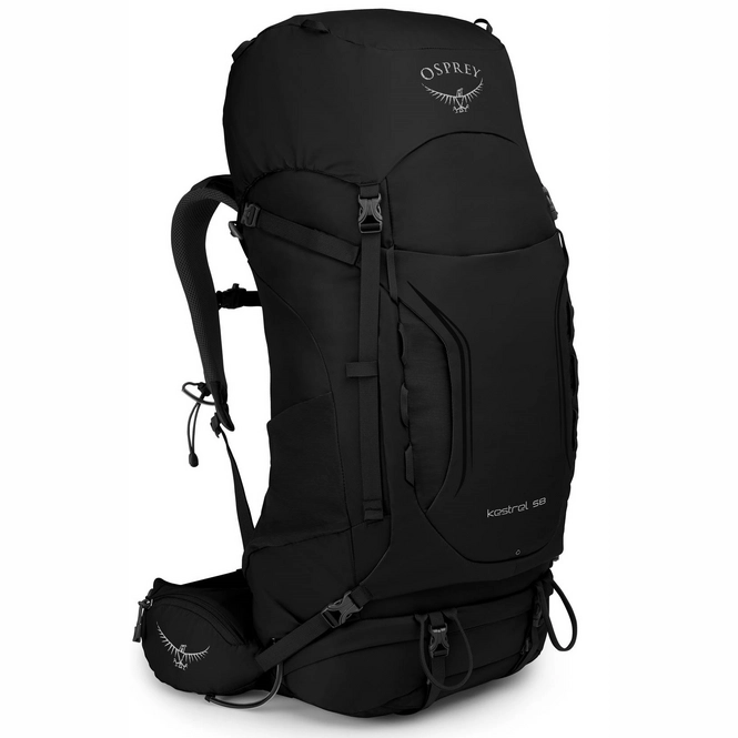 Backpack Osprey Kestrel 58 Black Men (M/L)