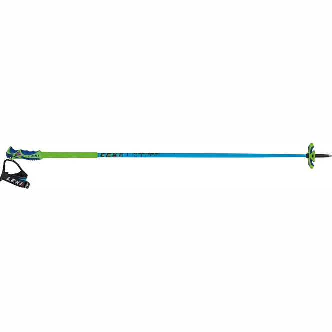 Ski Poles Leki Green Bird Alu Green Blue