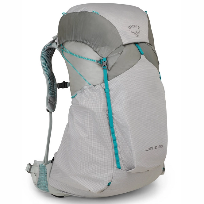 Backpack Osprey Lumina 60 Cyan Silver Women M