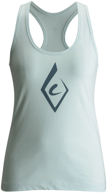 Vest Top Black Diamond Women Brushstroke Tank Glacial Blue