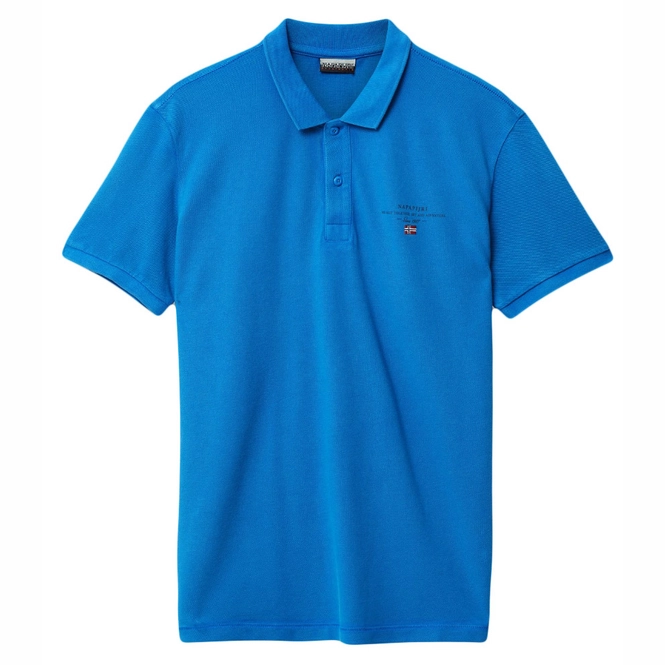Polo Shirt Napapijri Men Elbas 2 Skydiver Blue