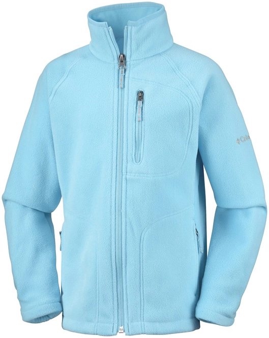 Fleece Jacket Columbia Fast Trek II Full Zip Clear Blue Miami