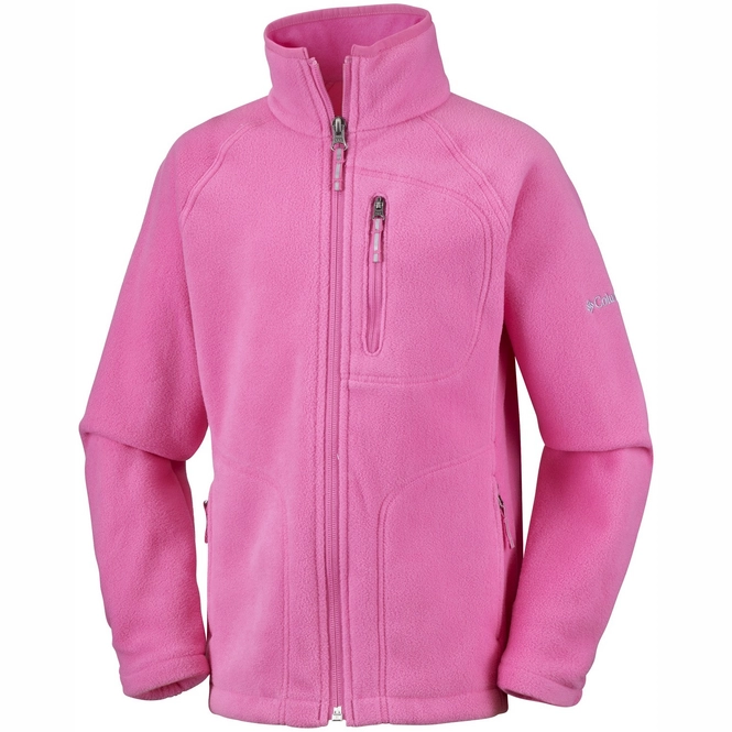 Fleece Jacket Columbia Fast Trek II Full Zip Wild Geranium