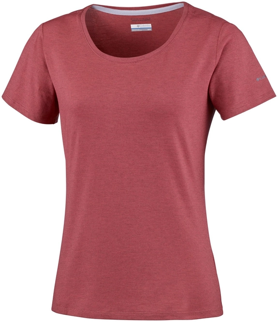 T-Shirt Columbia Shadow Time III Tee Red Camellia