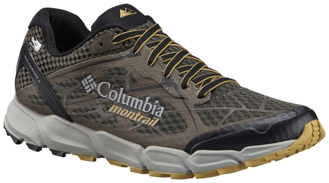 Trail Running Shoe Columbia Men's Caldorado II Outdry Jet Mud