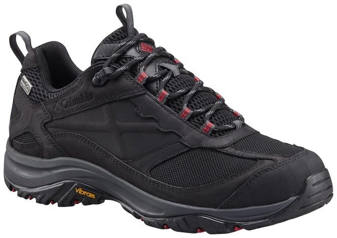 Walking Shoes Columbia Men Terrebonne Outdry Black Mountain Red