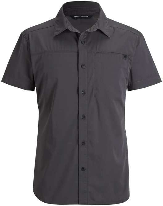 Shirt Black Diamond Men Ss Stretch Operator Shirt Nickel