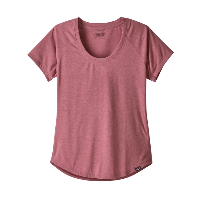 T-Shirt Patagonia Women's Capilene Cool Trail Star Pink