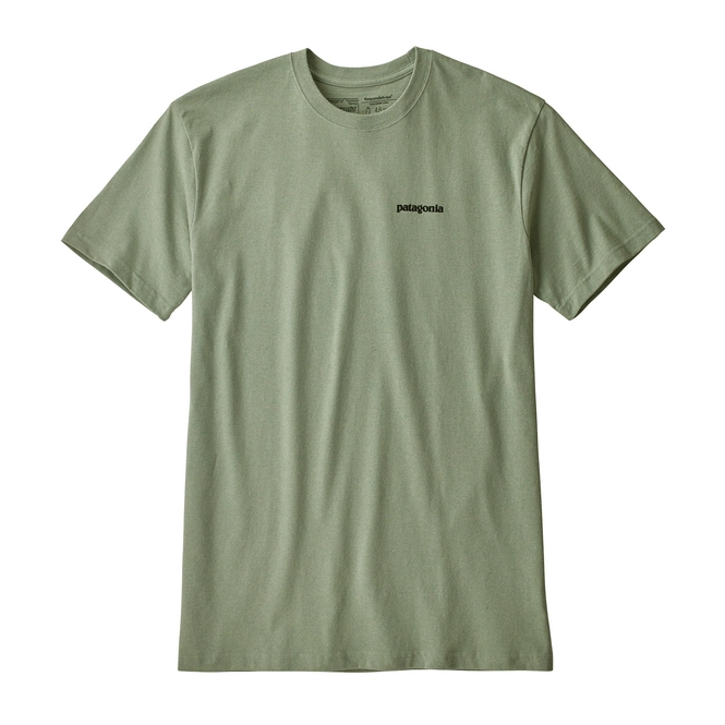 T-Shirt Patagonia Men P-6 Logo Responsibili-Tee Celadon