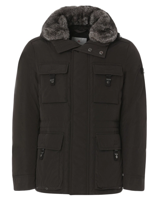 Winter Jacket Peuterey Aiptek GB Fur Grey