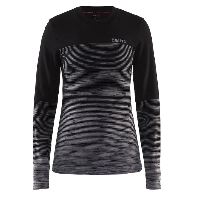 Long Sleeve T-Shirt Craft Wool Comfort 2.0 Women Black