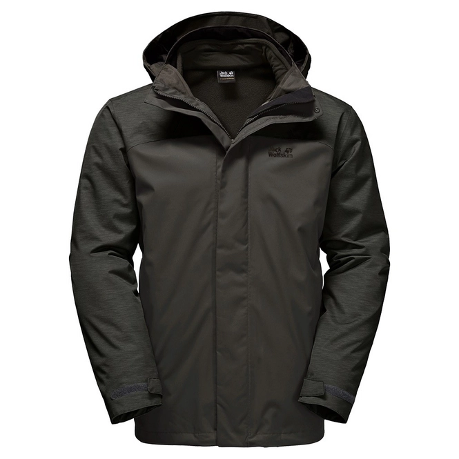 Winter Jacket Jack Wolfskin Men Echo Lake Pinewood