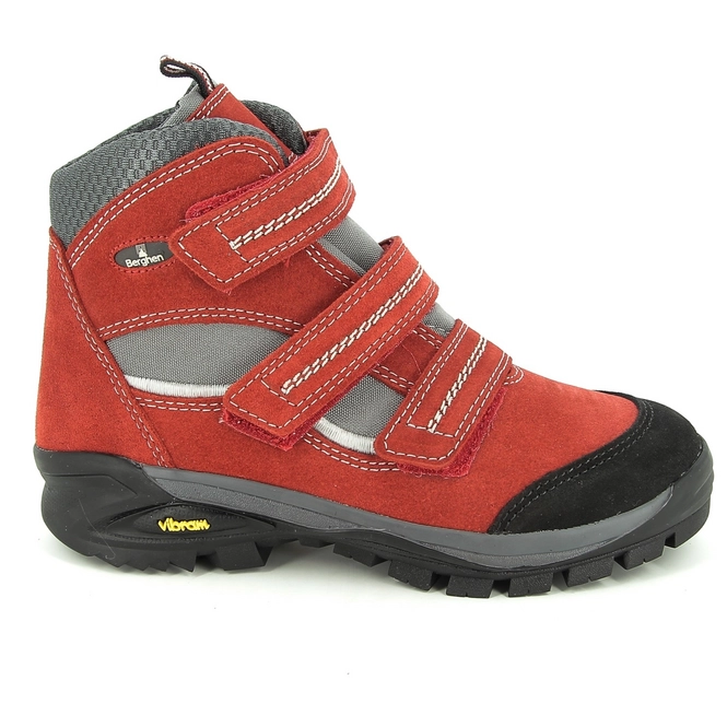 Walking Boots Berghen Sarezzo Velcro Kids Rosso Grigio