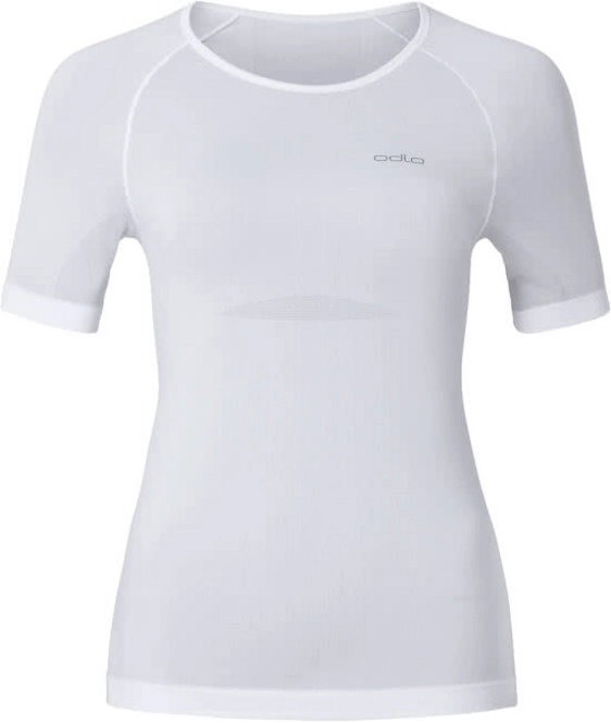 Undershirt Odlo Womens S/S Crew Neck Evolution X-Light White