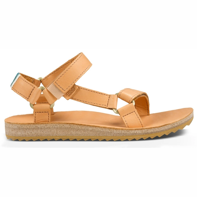 Teva Women Original Universal Crafted Leather Tan