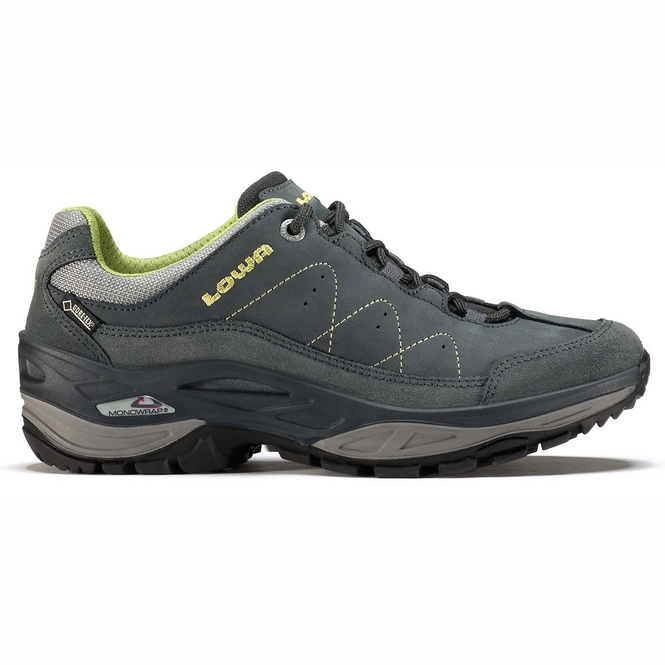 Walking Shoe Lowa Toro Ii Gtx Lo Ws Grey Green