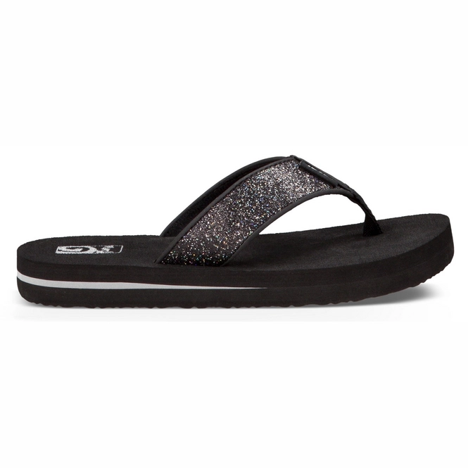 Teva Youth Mush II Black Sparkle