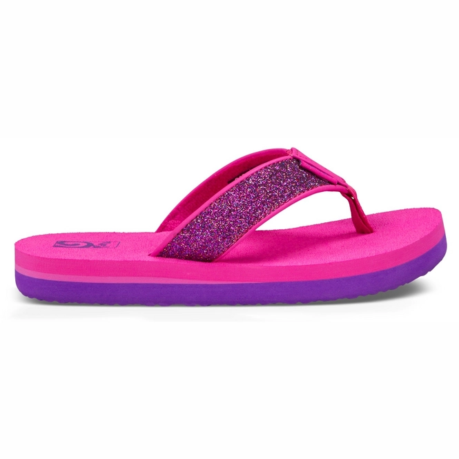 Teva Youth Mush II Fuchsia Sparkle