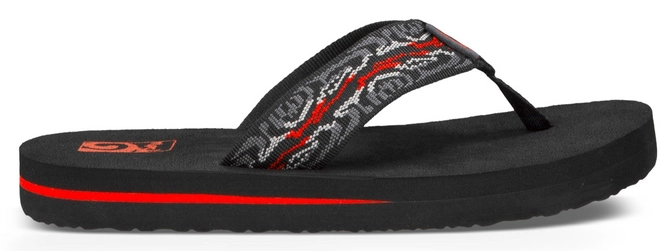 Teva Youth Mush II Wood Stripes Black