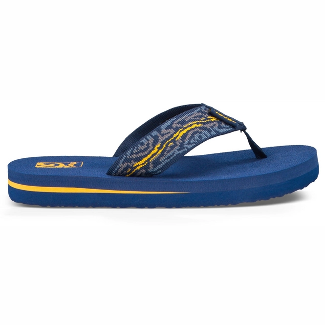 Teva Youth Mush II Wood Stripes Blue