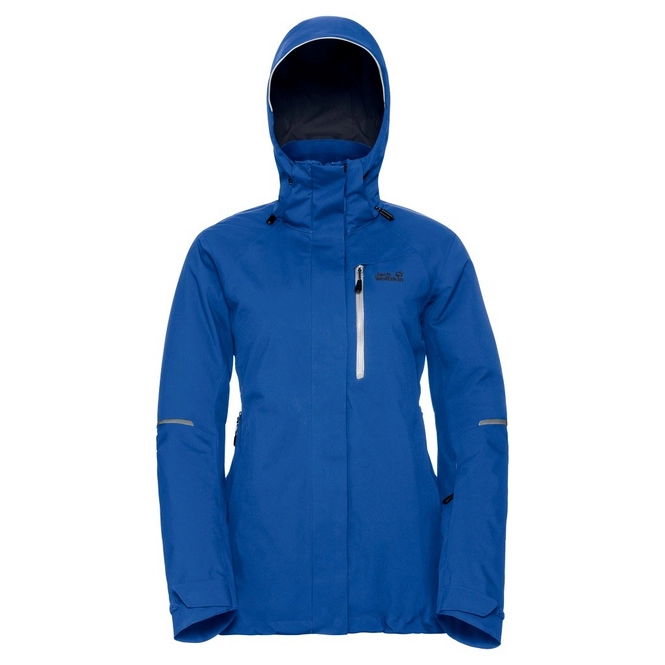 Ski Jacket Jack Wolfskin Women Exolight Icy Coastal Blue