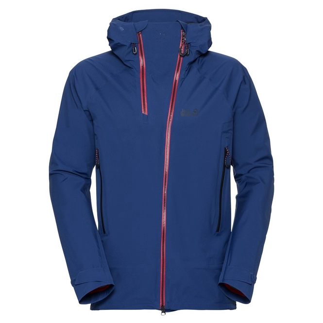 Ski Jacket Jack Wolfskin Men Exolight Range Royal Blue