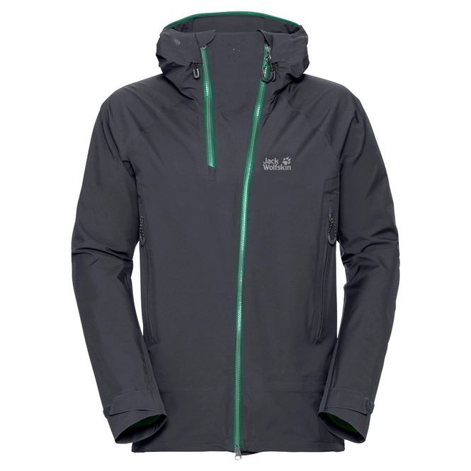 Ski Jacket Jack Wolfskin Men Exolight Range Ebony