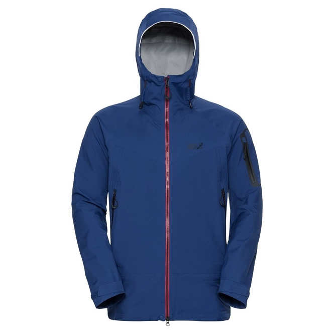 Ski Jacket Jack Wolfskin Men Exolight Slope Royal Blue