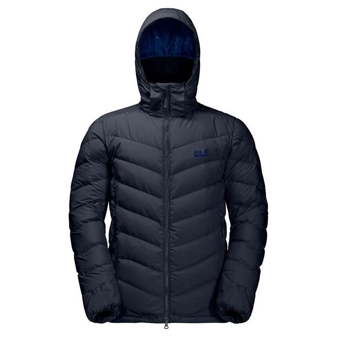 Winter Jacket Jack Wolfskin Men Fairmont Night Blue