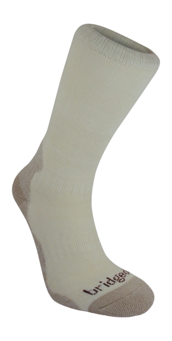 Socks Bridgedale Women Bamboo Crew Natural Stone