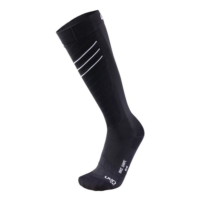 Socks UYN Men Race Shape Black White