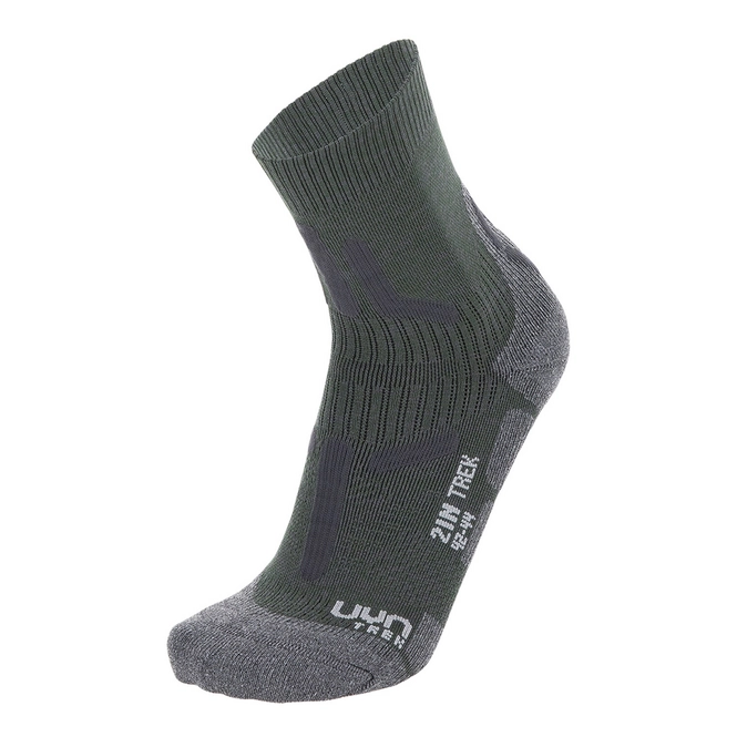 Hiking Socks UYN Men Trekking 2In Military Grey Melange