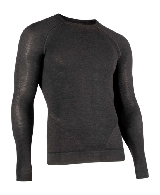 Undershirt UYN Men Fusyon Cashmere Uw Lg_Sl Black Black