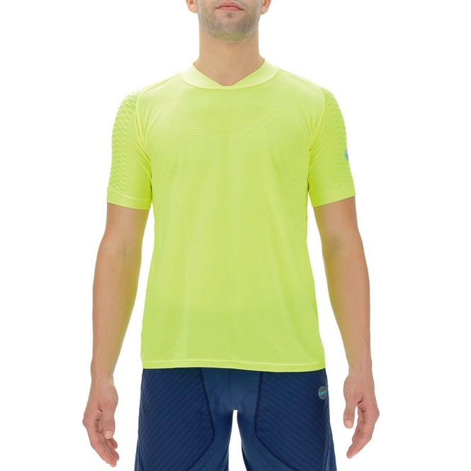 T-Shirt UYN Men Run Fit OW S/S Yellow Fluo '24