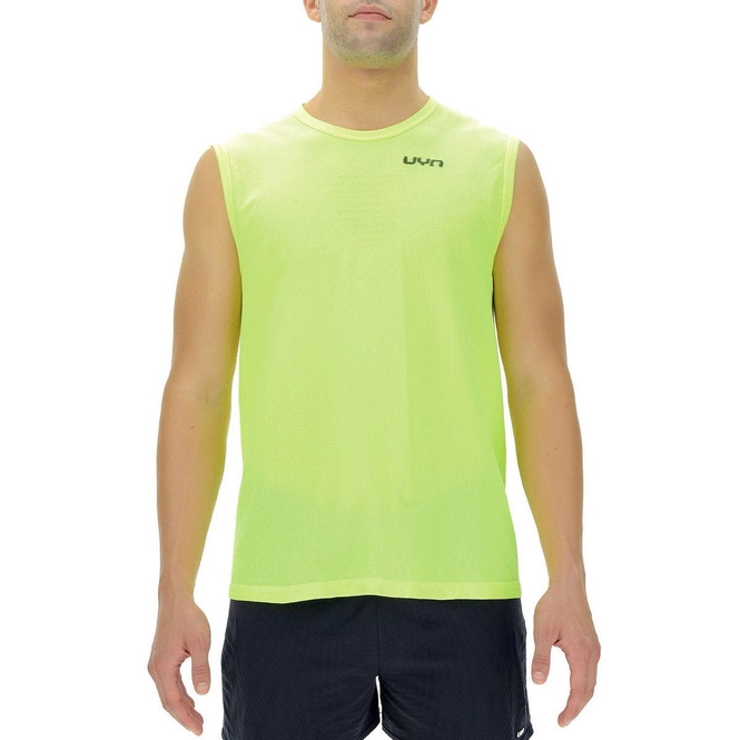 T-Shirt UYN Men Running Airstream OW Sleeveless Fluorescent Yellow '24