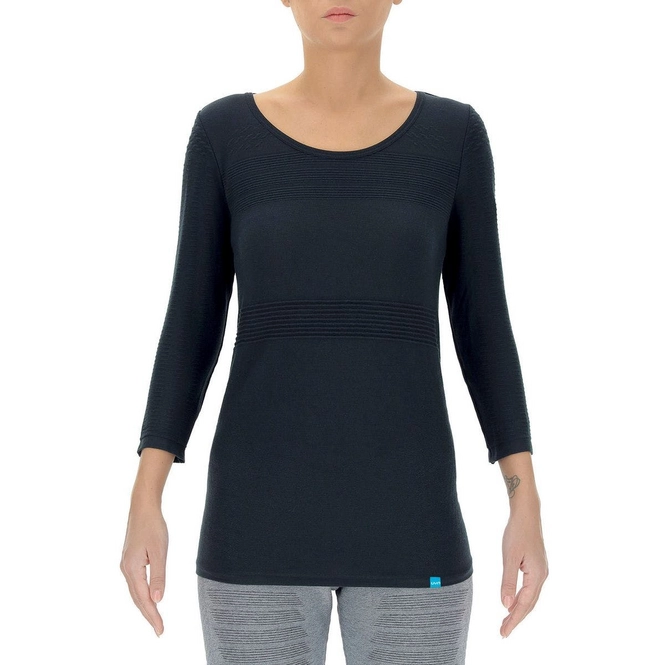 T-Shirt UYN Women Natural Training OW Three S/S Blackboard '24