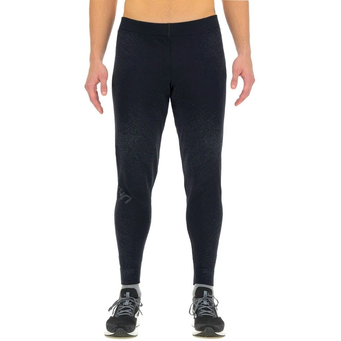 Trousers UYN Men Running Exceleration Long Black Cloud