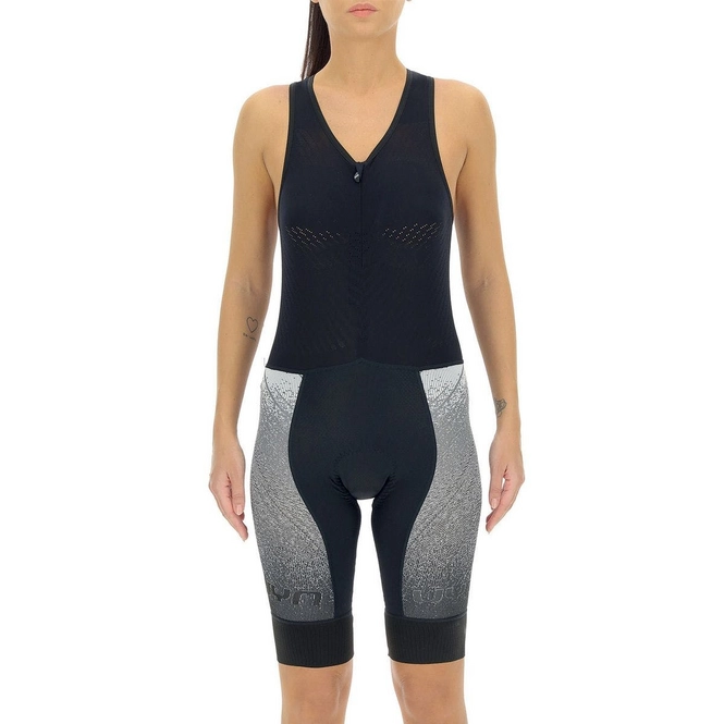 Cycling Trousers UYN Women Conceptone OW Short Suit Black White '24