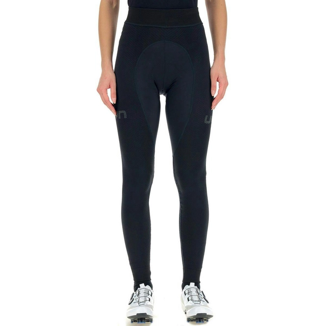 Cycling Trousers UYN Women Ridemiles OW Long Black Grey
