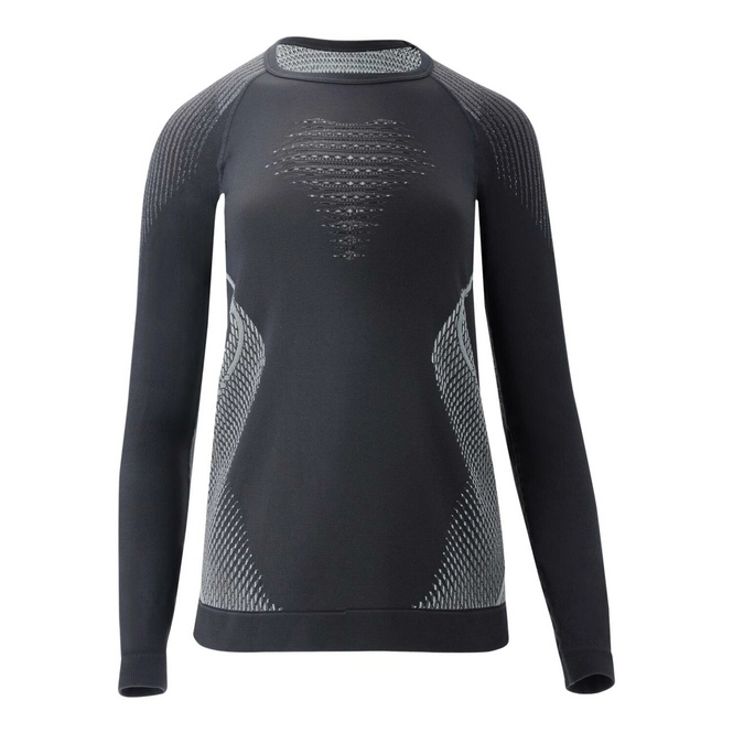 Base Layers UYN Women Evolutyon Comfort Uw L/S Charcoal White Light Grey