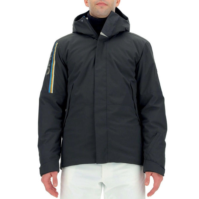 Ski Jacket UYN Men Natyon Medal Jacket Full Zip Black Gold