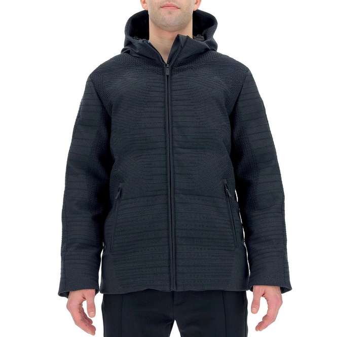 Winter Coats UYN Men Brave Jacket Full Zip Black Cloud