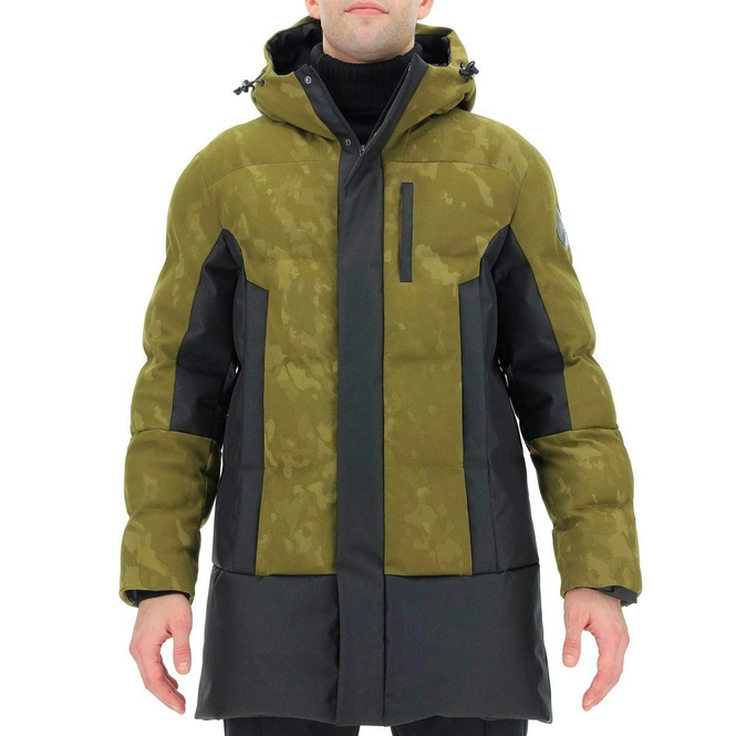 Winter Coats UYN Men Rebel Jacket Full Zip Black Camouflage Black