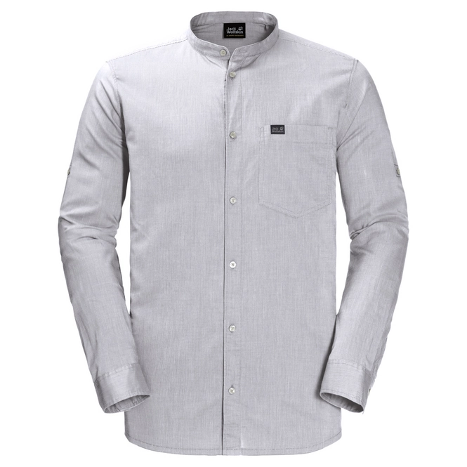 Shirt Jack Wolfskin Men Indian Springs White Rush Stripes