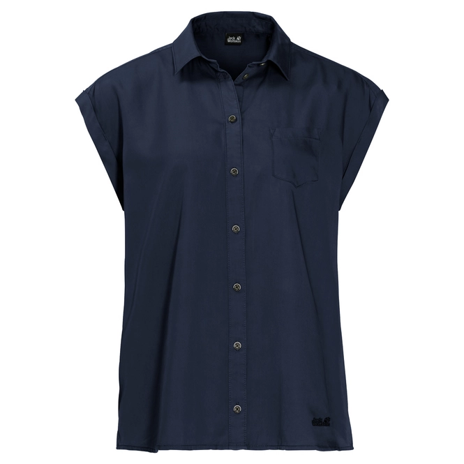 Shirt Jack Wolfskin Women Mojave Midnight Blue