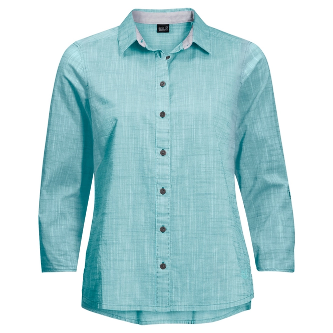 Shirt Jack Wolfskin Women Emerald Lake Aqua